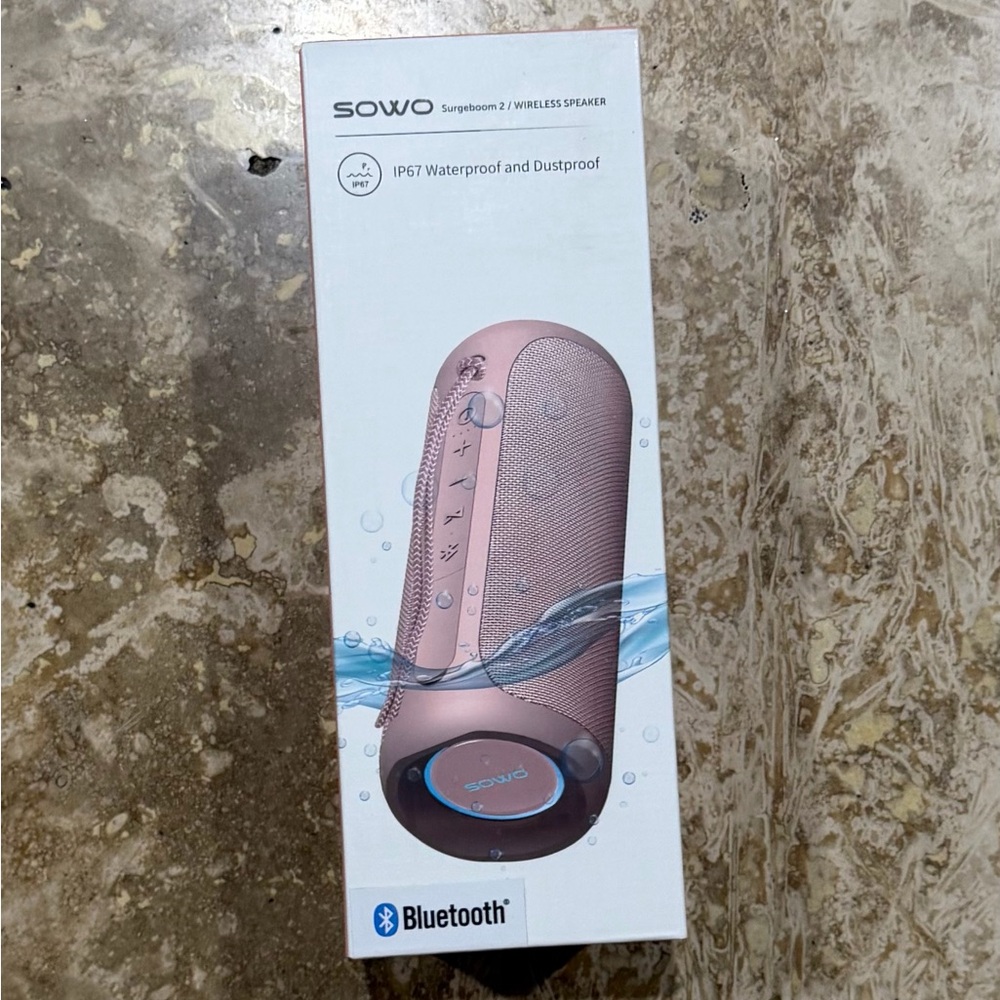 Sunpobox 2 Pink Bluetooth Speaker